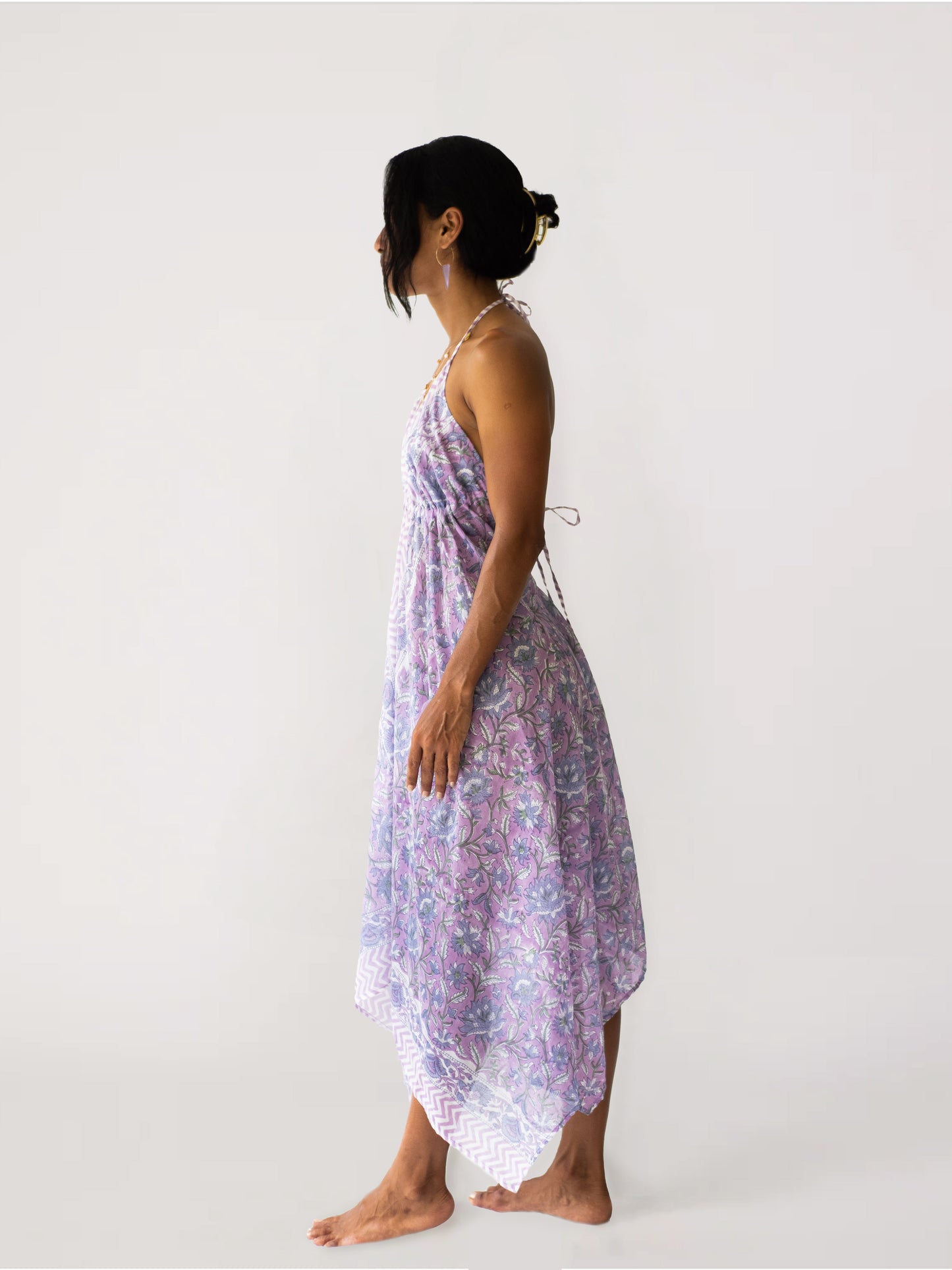 The Beach Dress-Lavender Drift