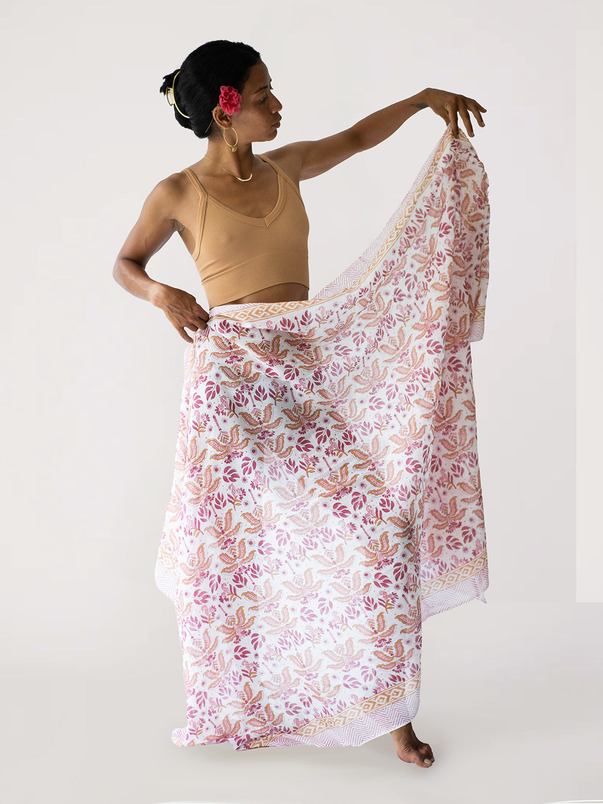 The Guava Sarong - Desert Palm