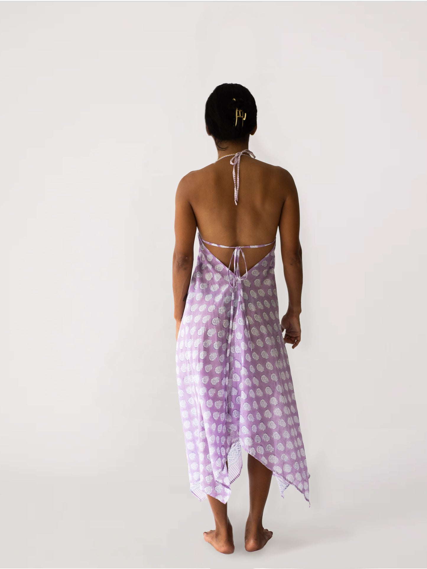 The Beach Dress- Lavender Bloom