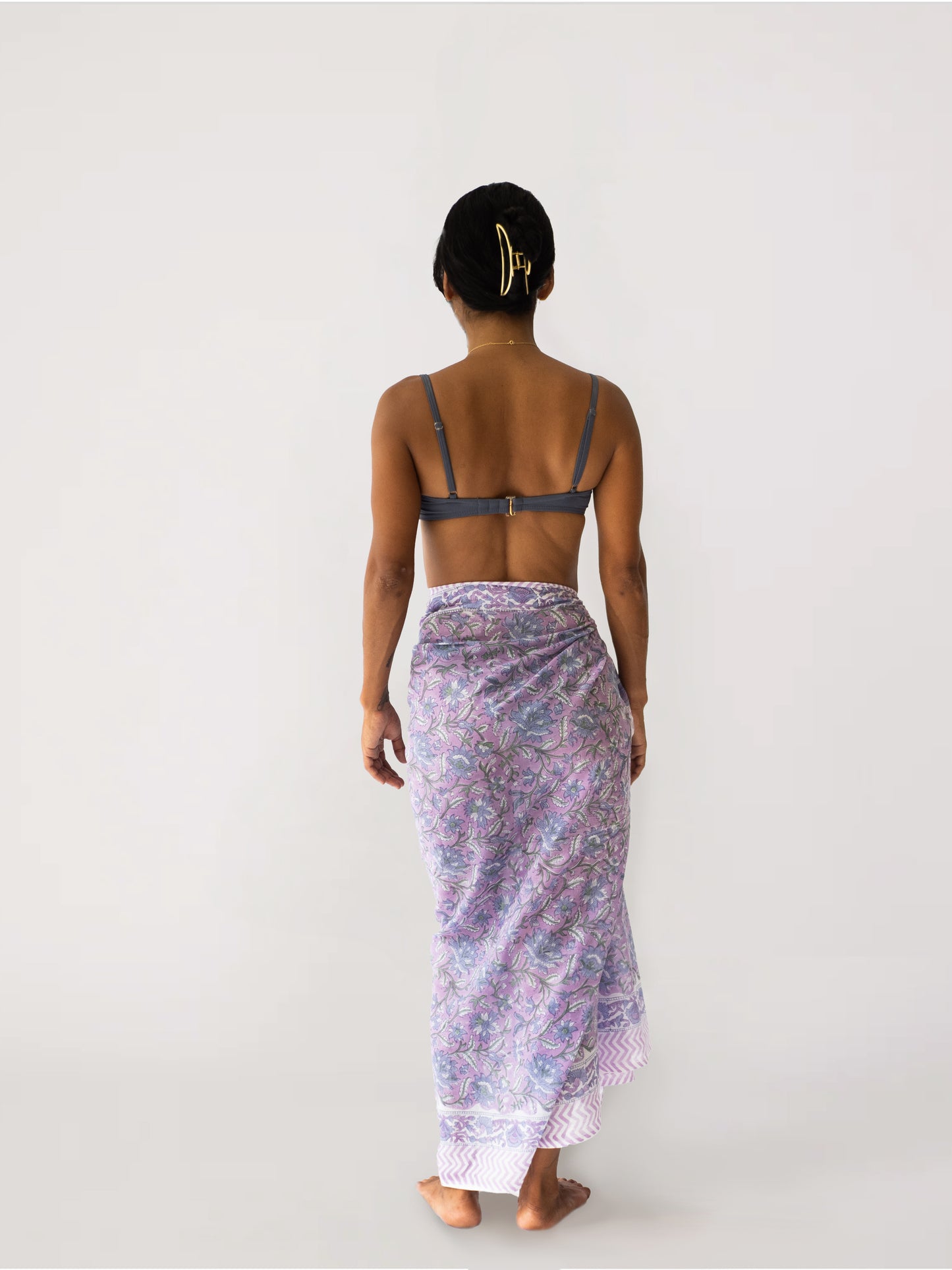 The Guava Sarong-Lavender Drift