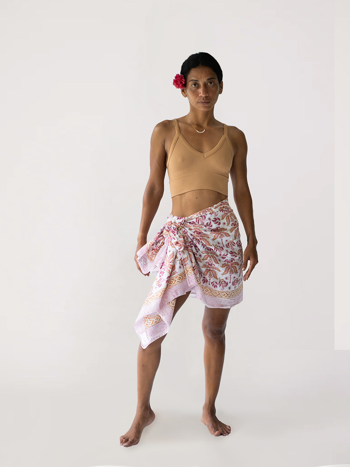 The Guava Sarong - Desert Palm