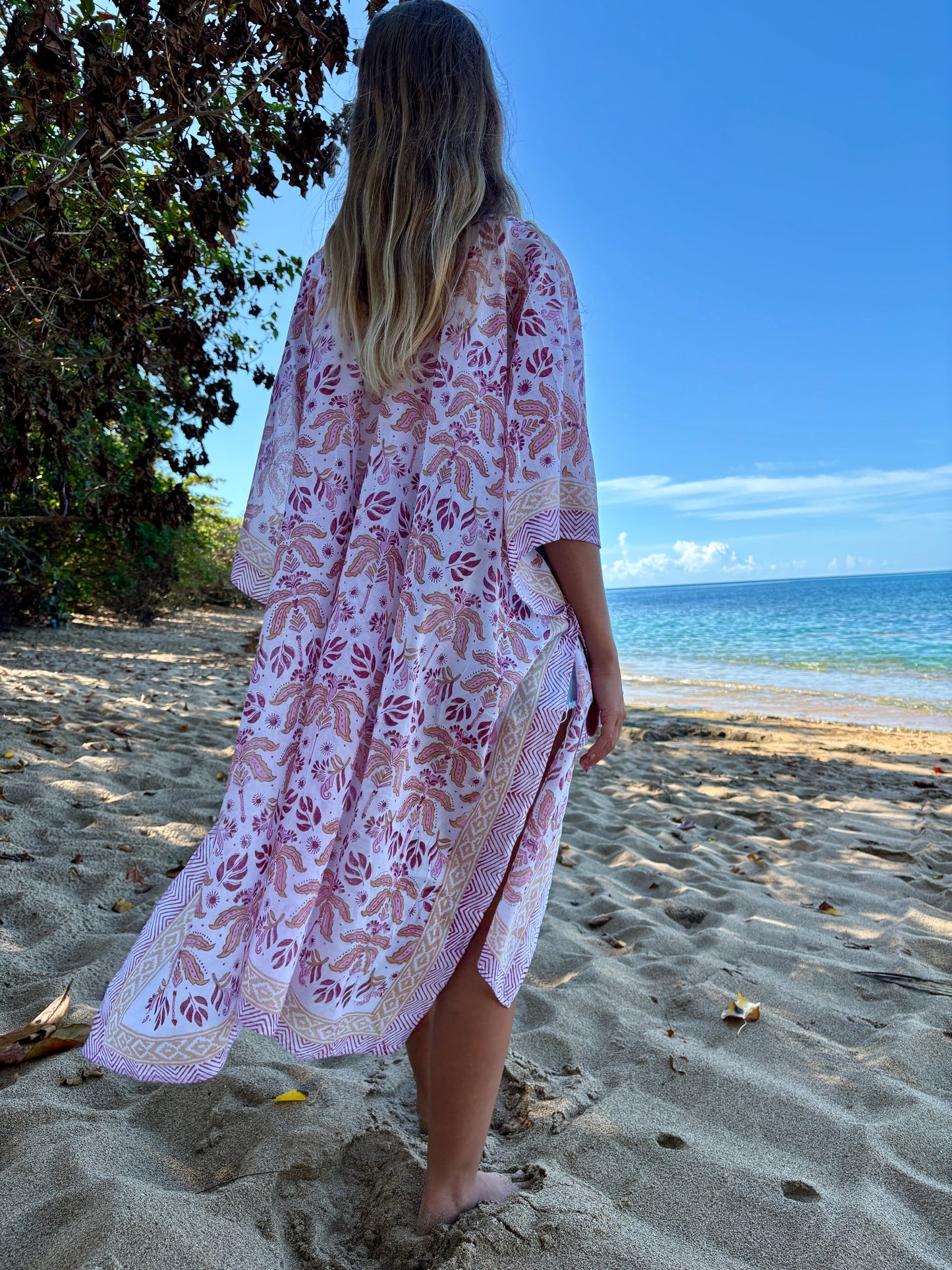 The Wanderer Kimono - Desert Palm