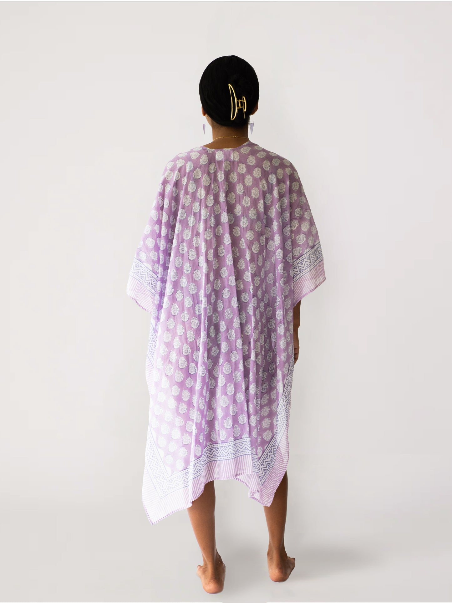 The Wanderer Kimono - Lavender Bloom