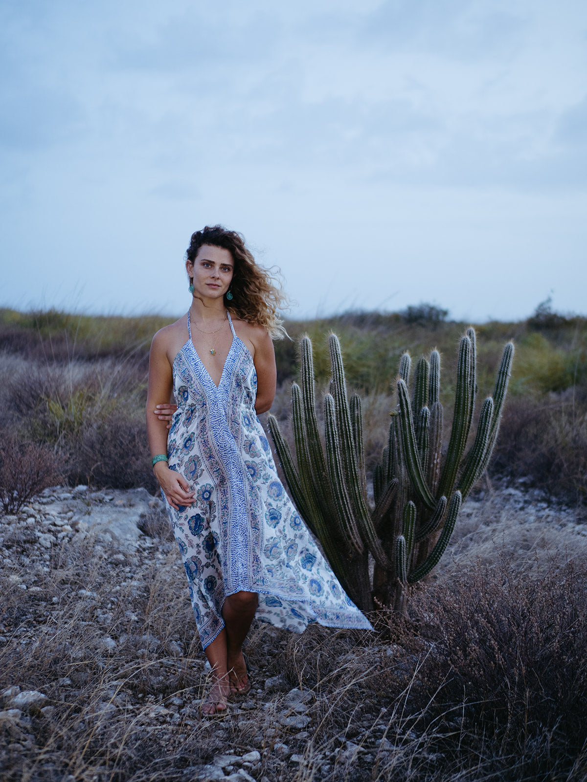 The Beach Dress-Moonflower