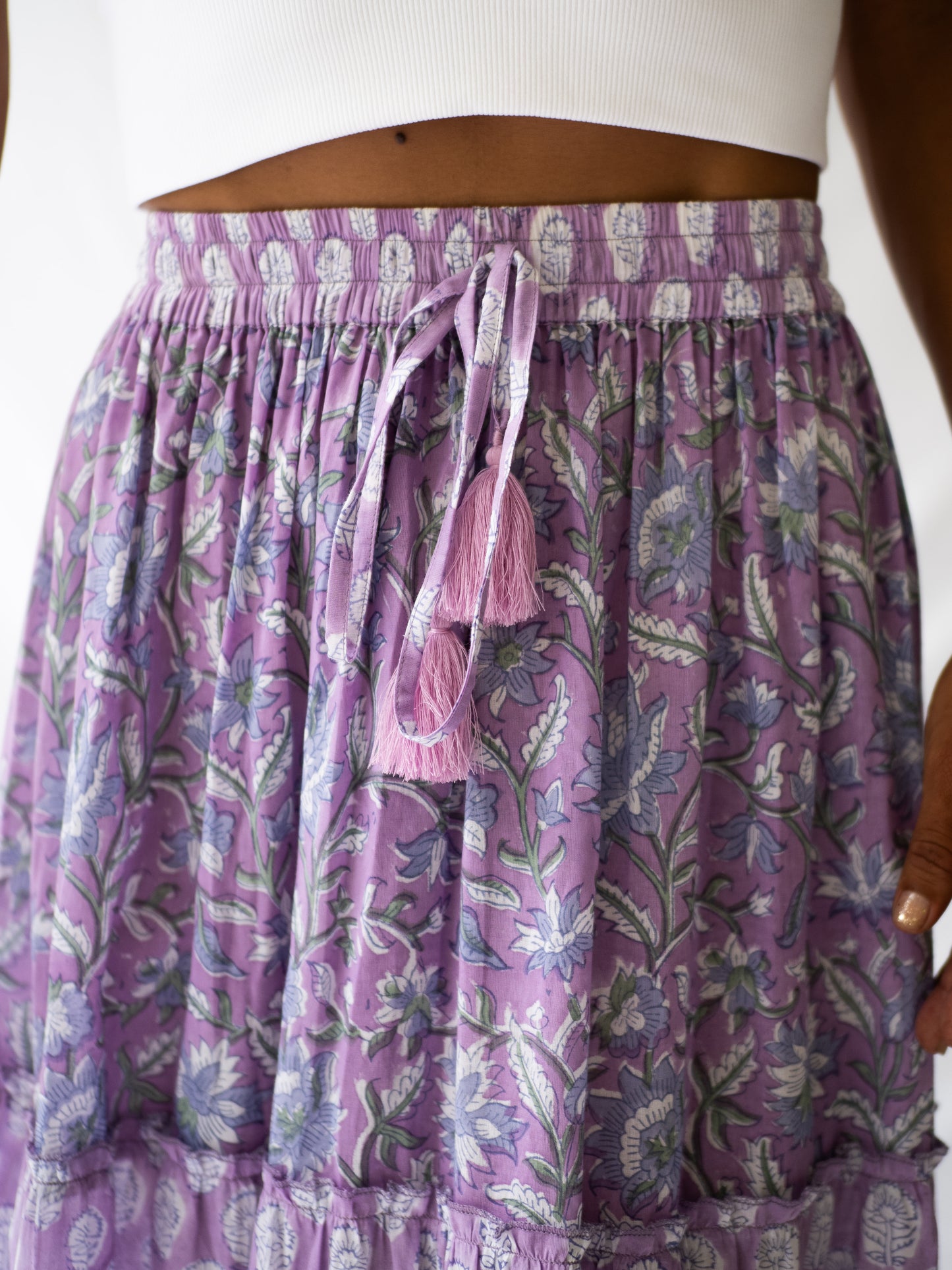 The Nala Skirt - Lavender Drift