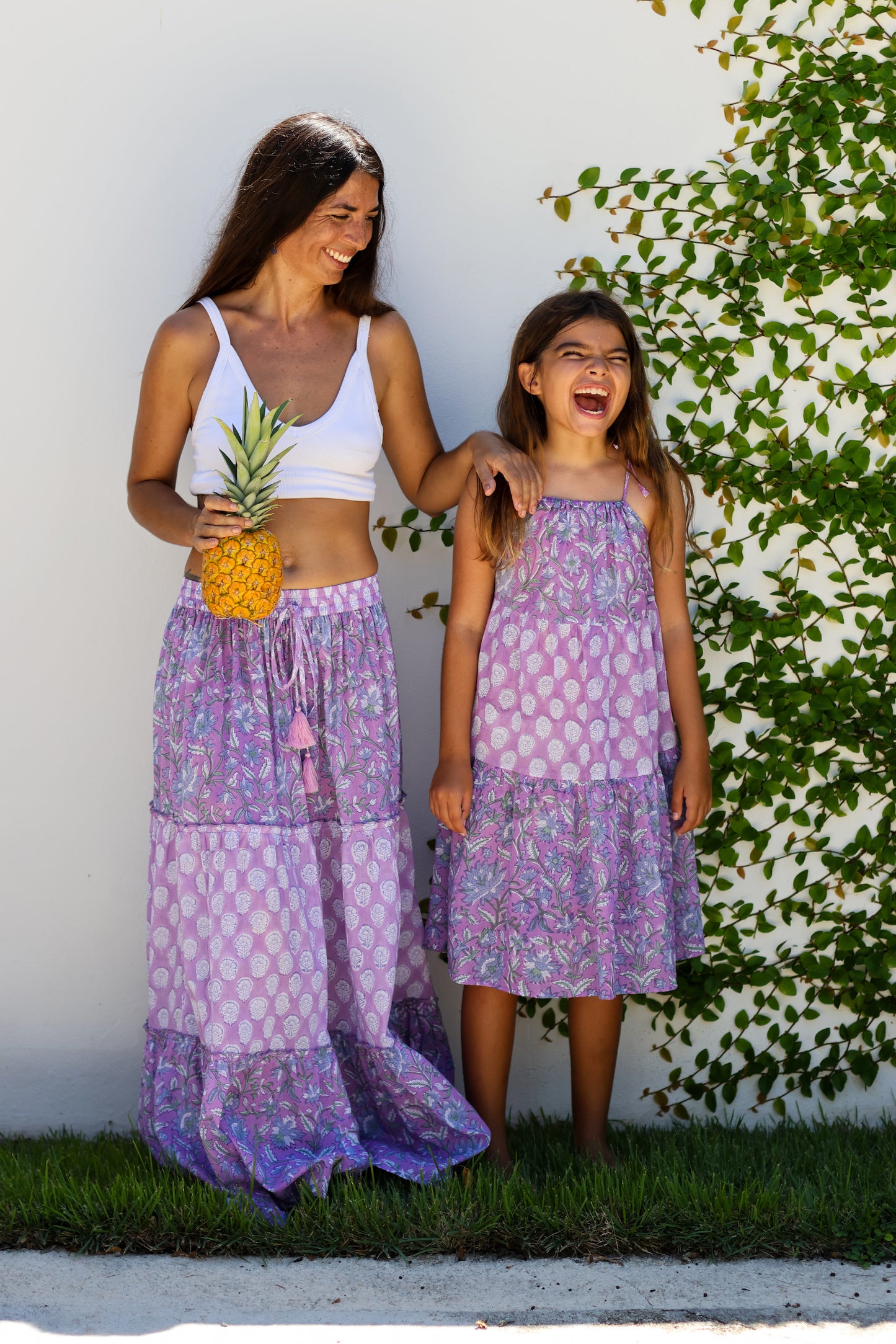 Guava Girls Dress-Lavender