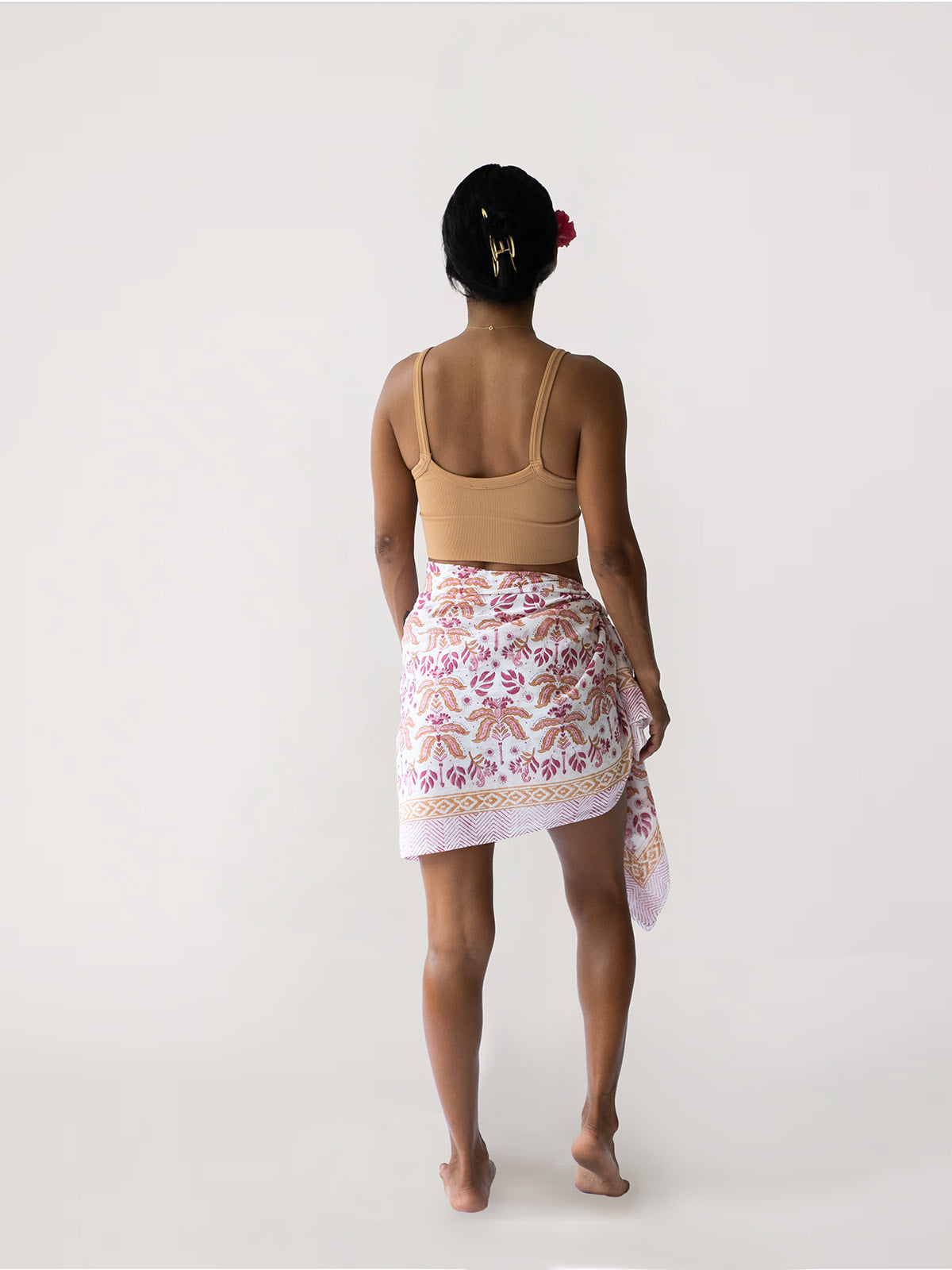 The Guava Sarong - Desert Palm