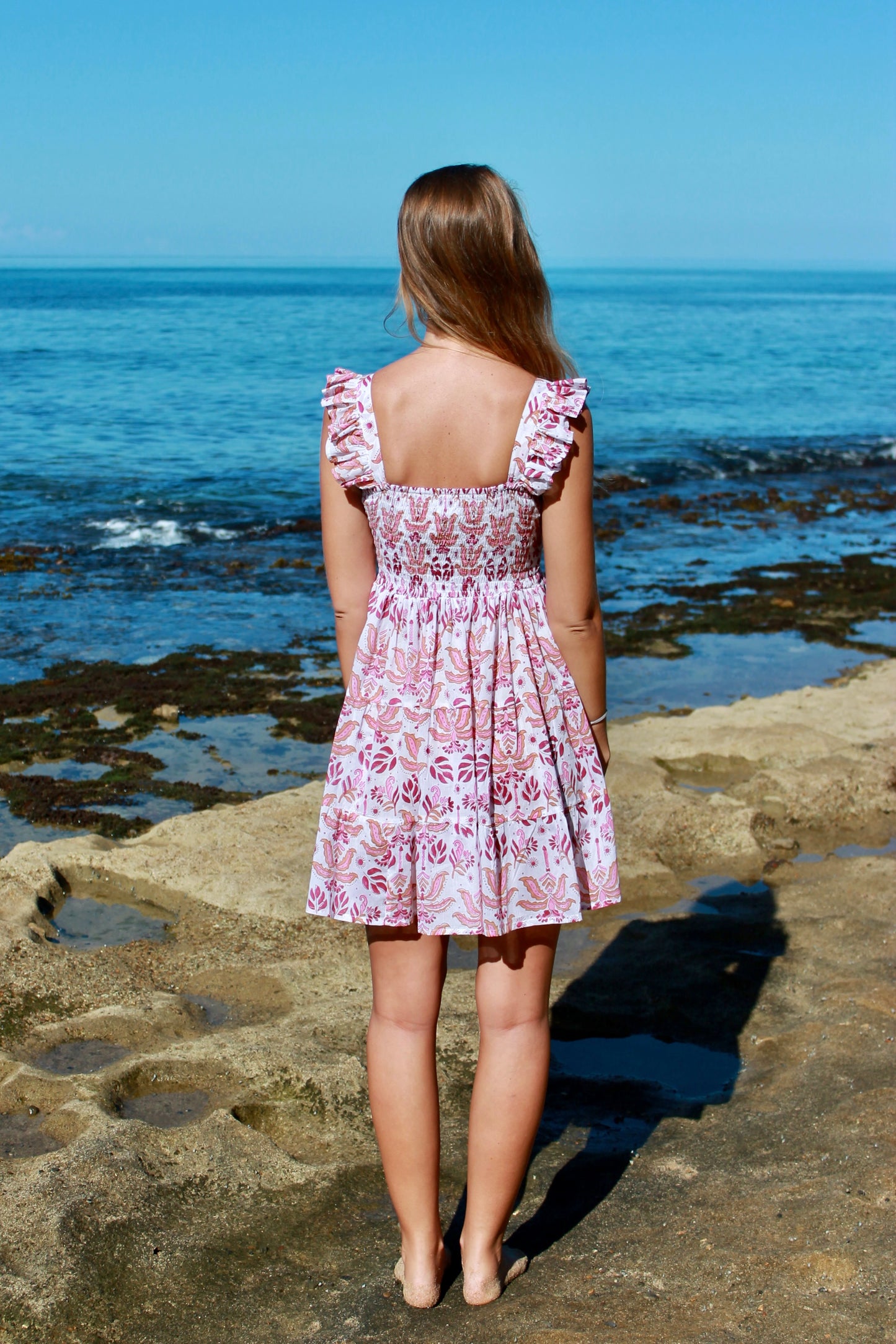 Maya Mini Dress - Desert Palm