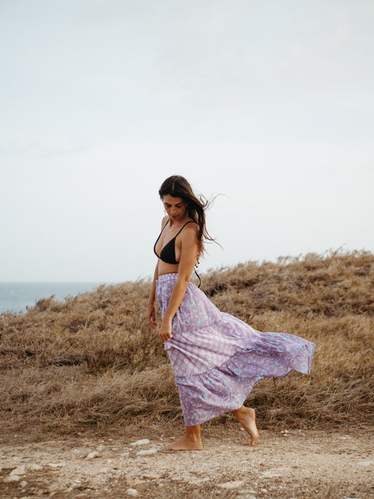 The Nala Skirt - Lavender Drift