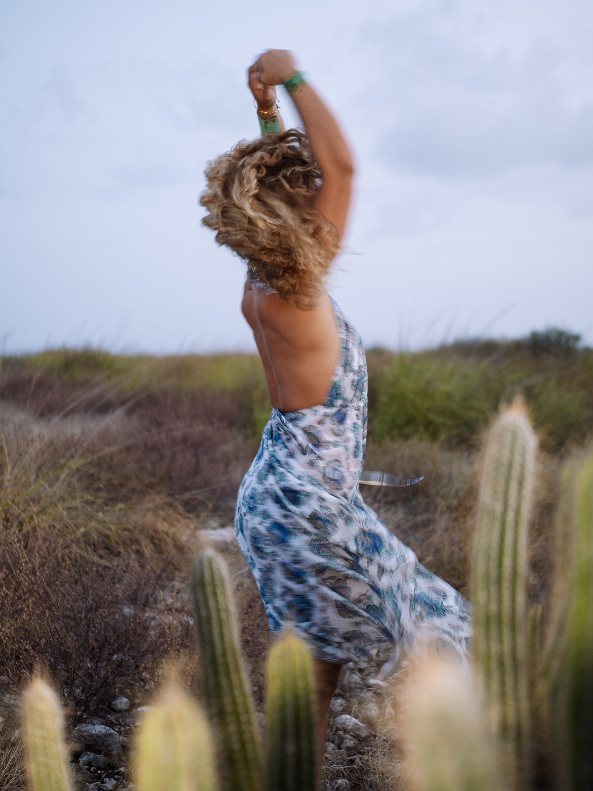 The Beach Dress-Moonflower