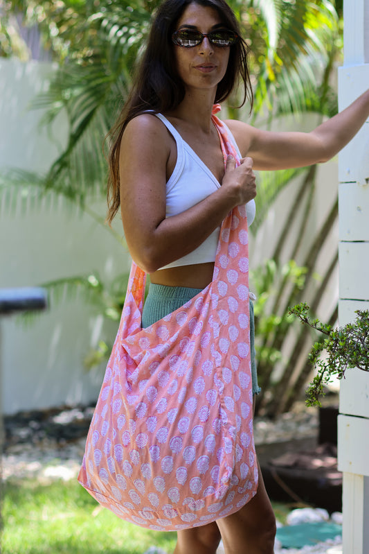 Guava Sling Bag - Coral Bloom