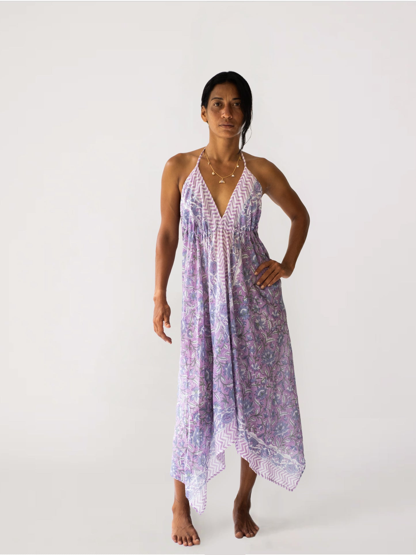 The Beach Dress-Lavender Drift