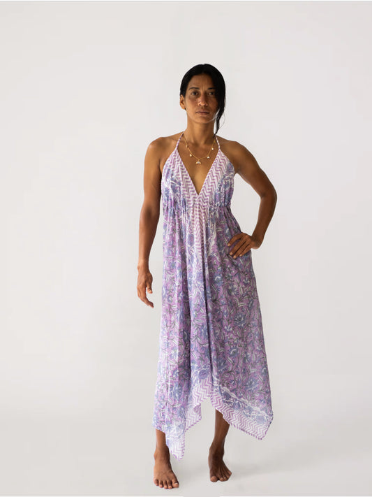 The Beach Dress-Lavender Drift