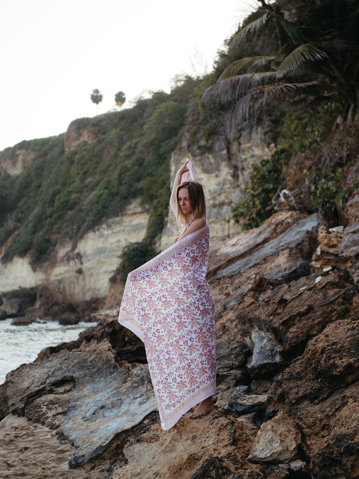 The Guava Sarong - Desert Palm