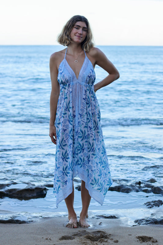 The Beach Dress-Tidal Palm