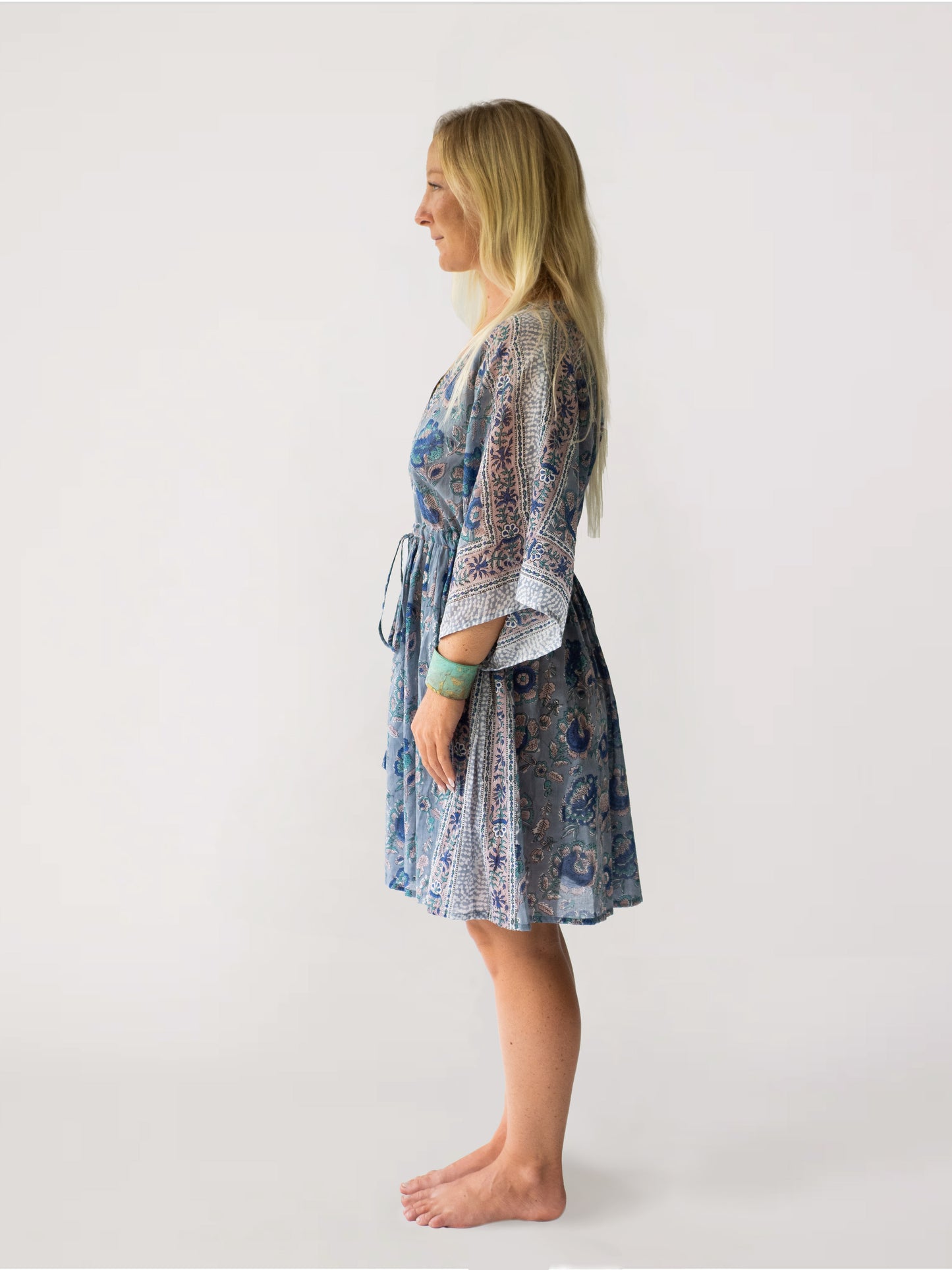 The Isla Kaftan - Twilight Moonflower