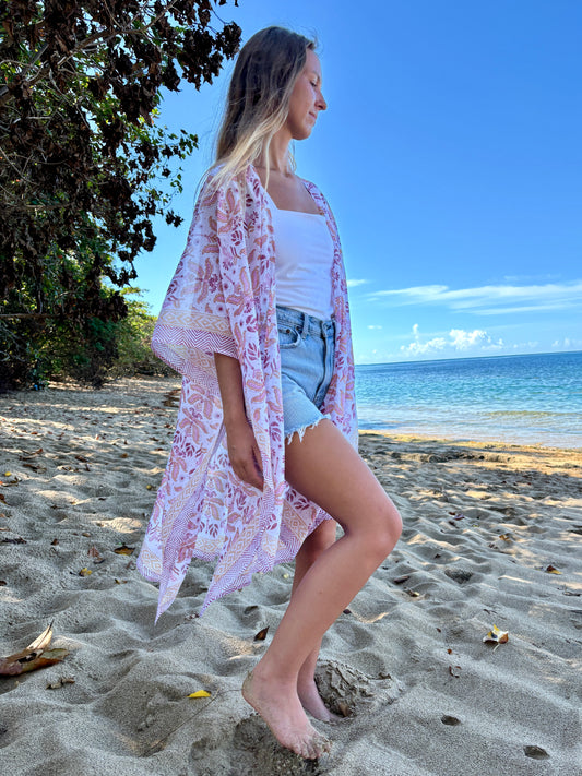 The Wanderer Kimono - Desert Palm