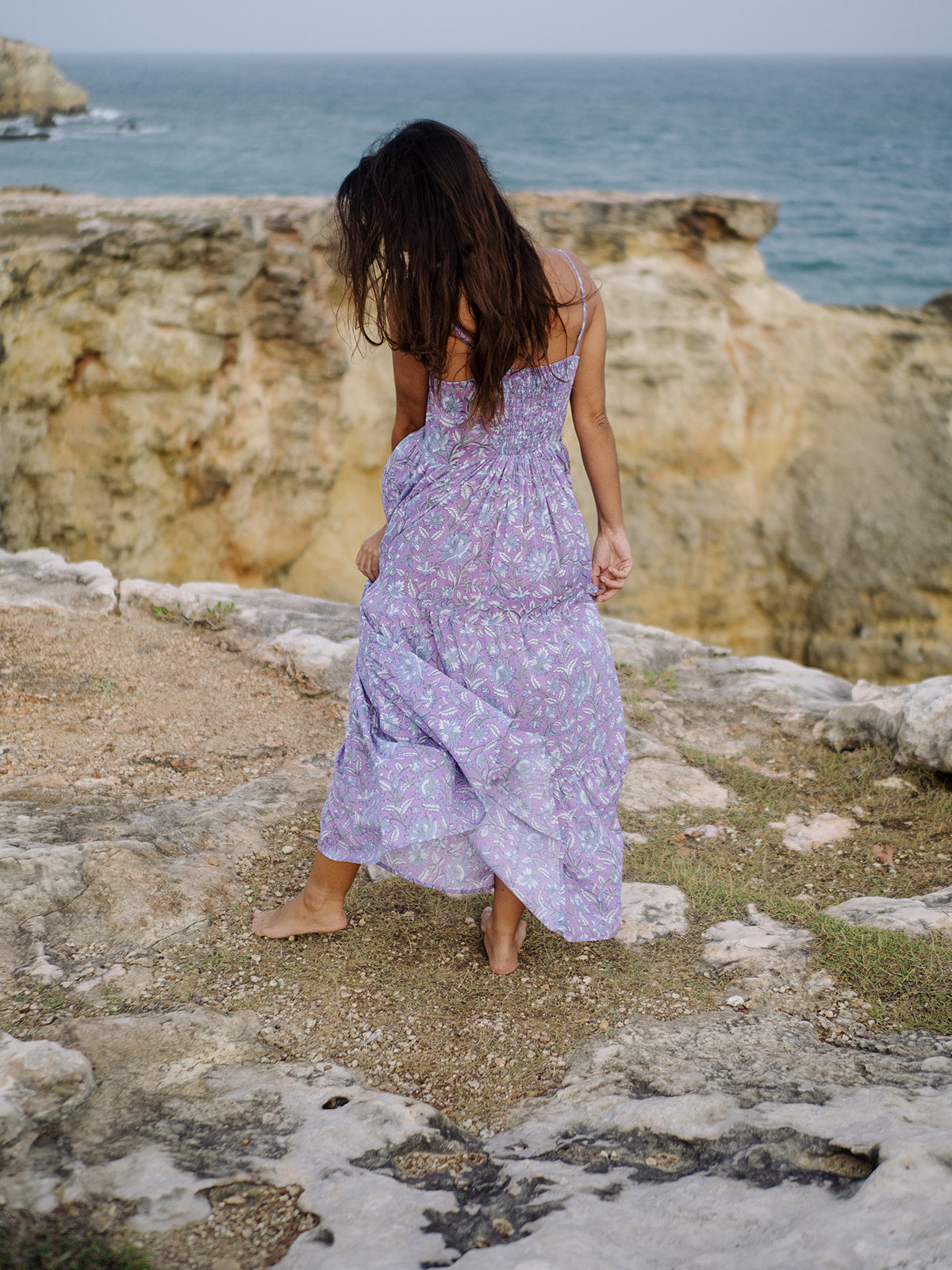 Mar y Sol Maxi Dress - Lavender Drift