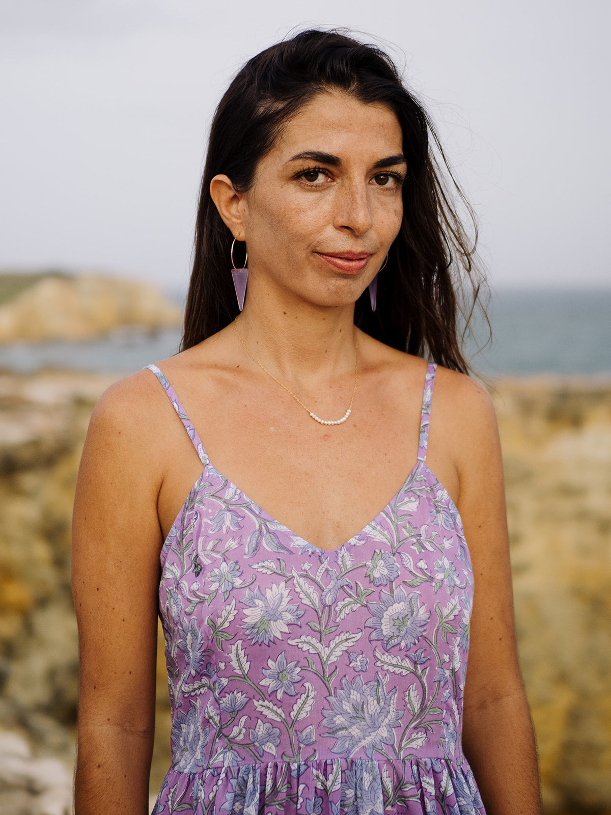 Mar y Sol Maxi Dress - Lavender Drift