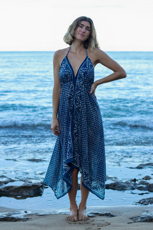 The Beach Dress-Mermaid Scales