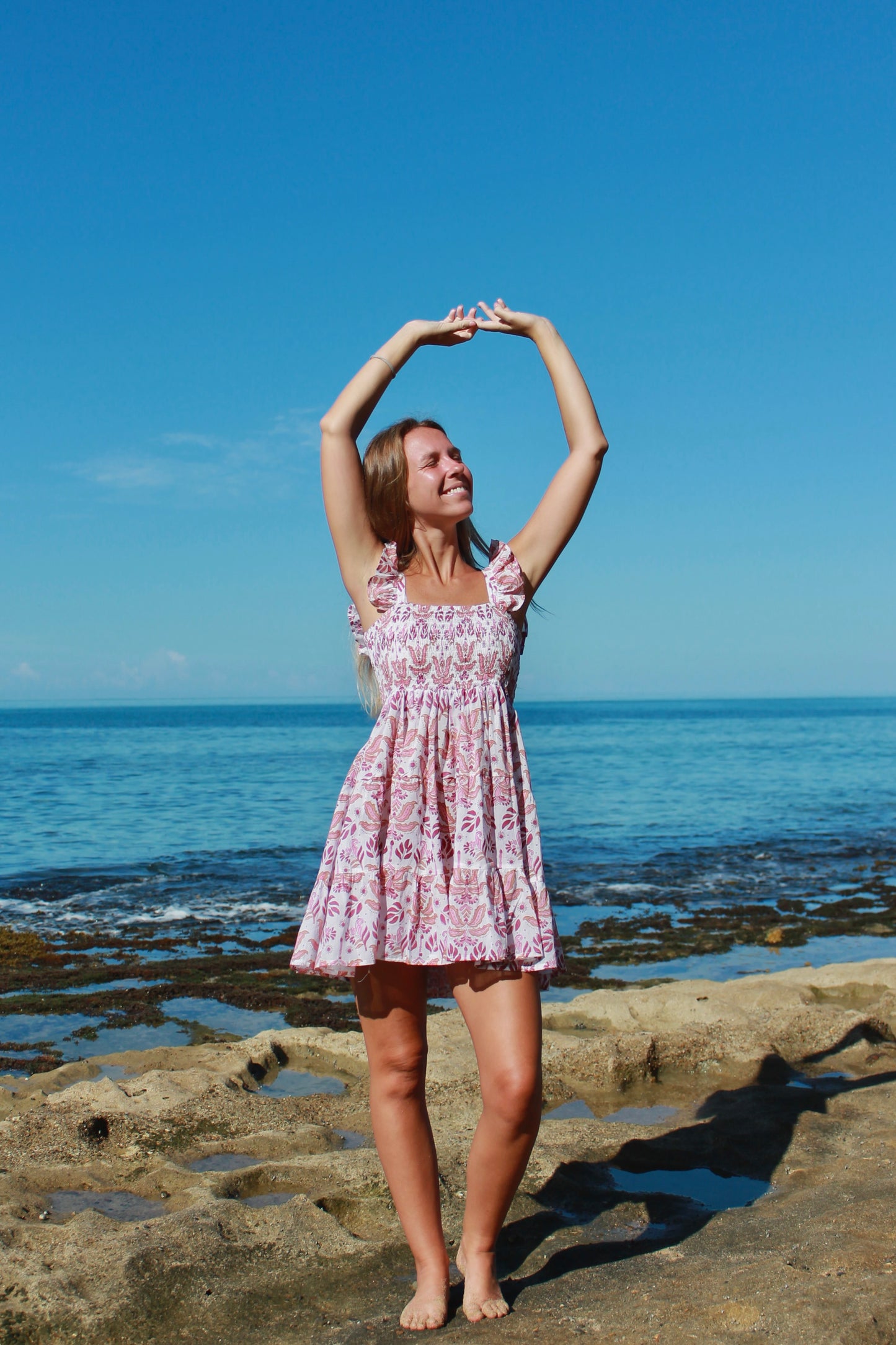 Maya Mini Dress - Desert Palm