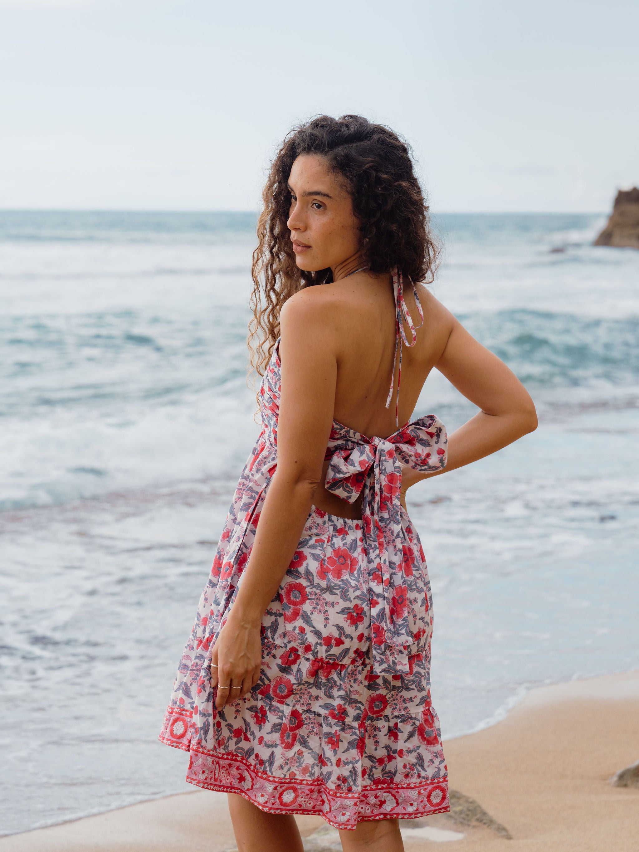 Odette Mini Dress-Seaside Americana Guava Lane Odette Mini Dress-Seaside Americana Guava Lane
