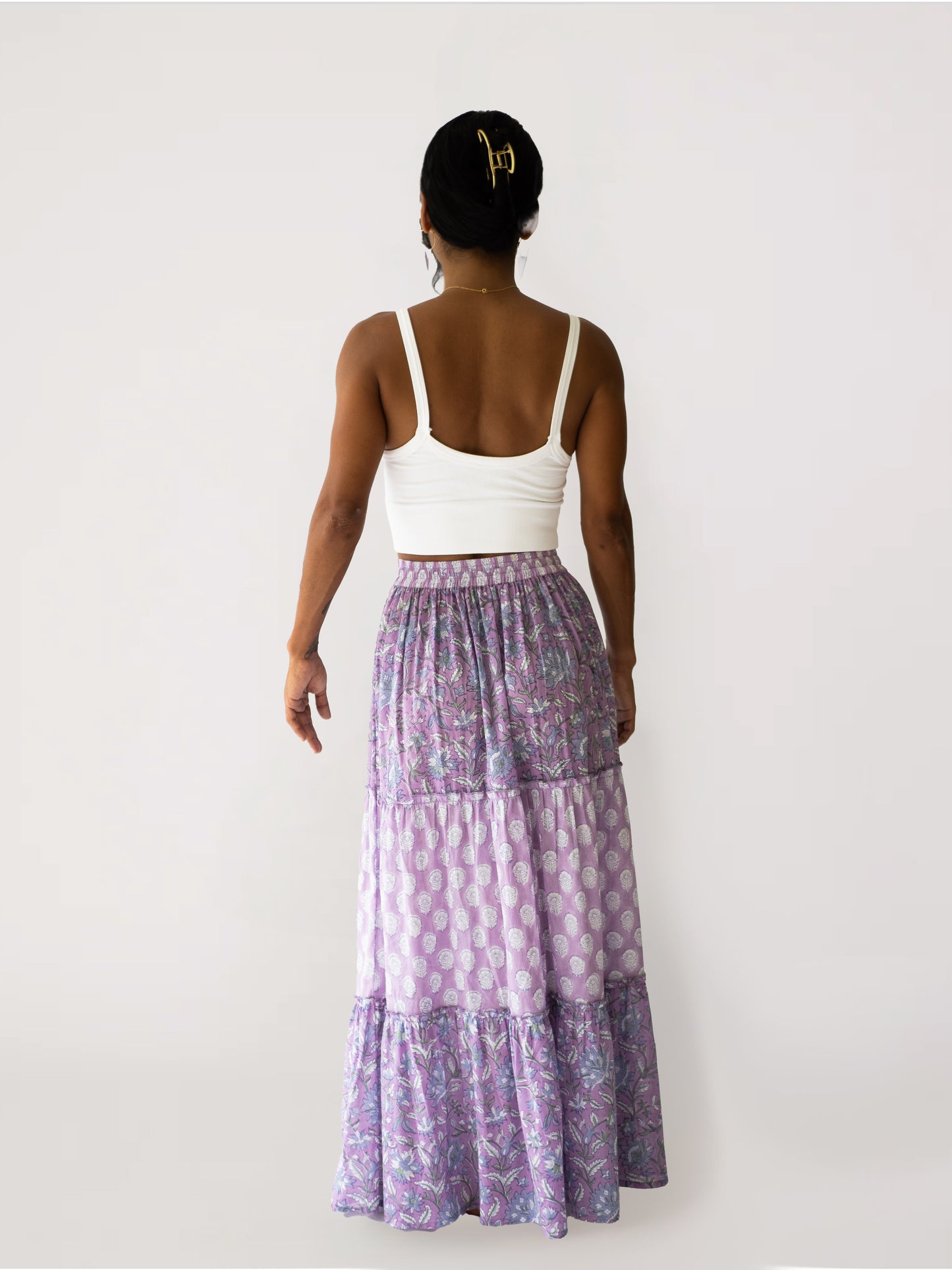 The Nala Skirt - Lavender Drift