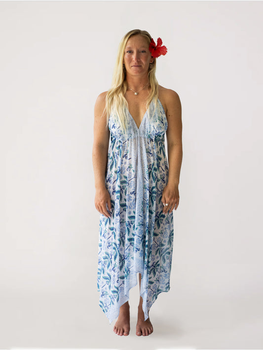 The Beach Dress-Tidal Palm